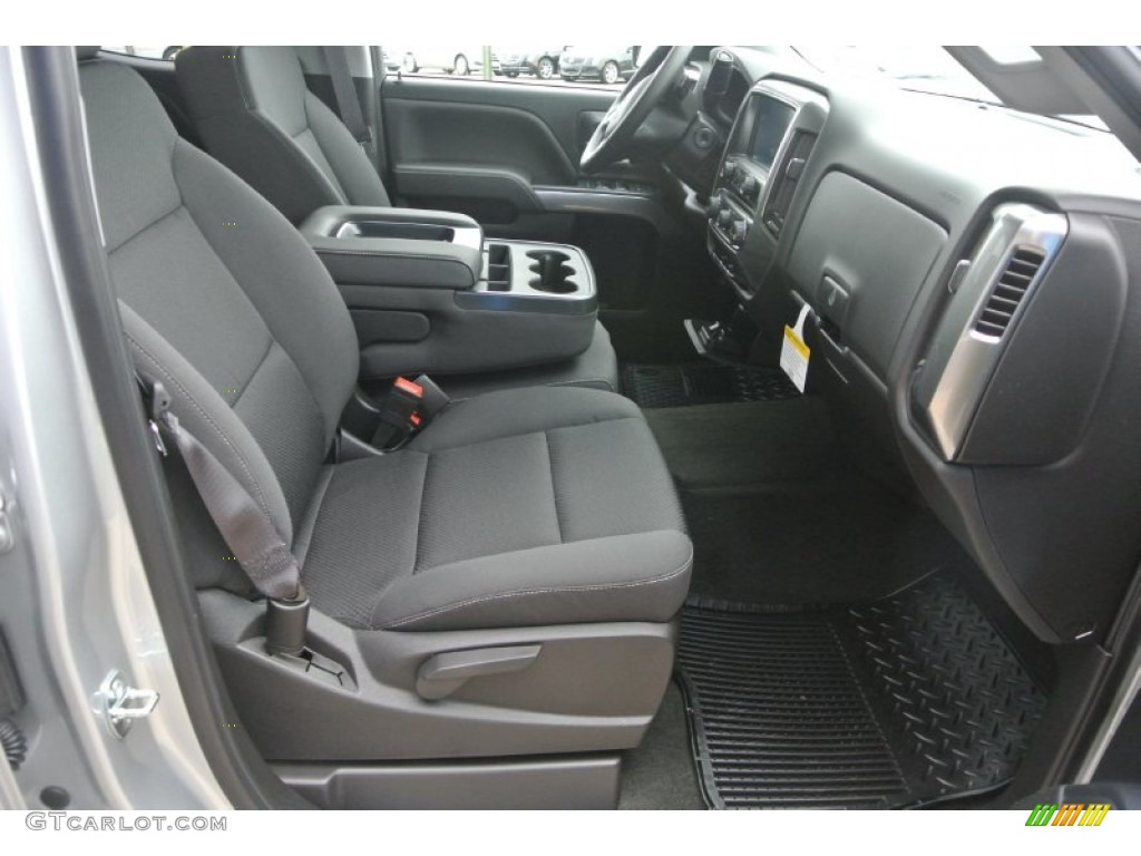 2015 Silverado 1500 LT Double Cab - Silver Ice Metallic / Jet Black photo #16