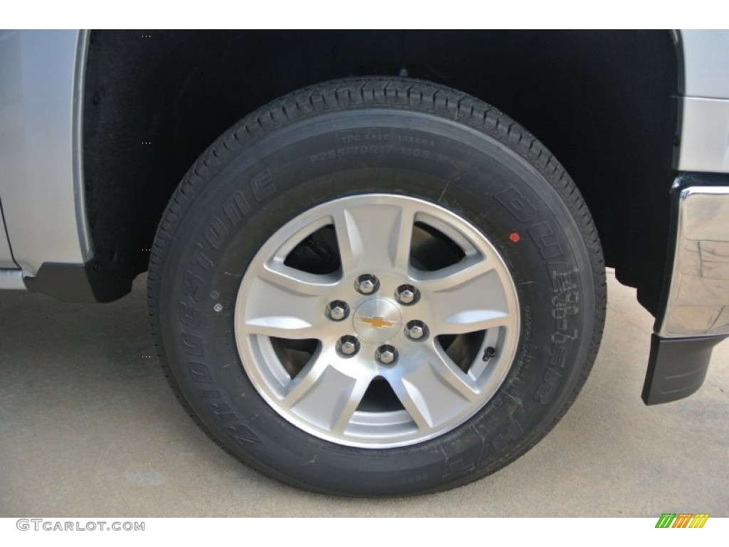 2015 Chevrolet Silverado 1500 LT Double Cab Wheel Photo #100446250