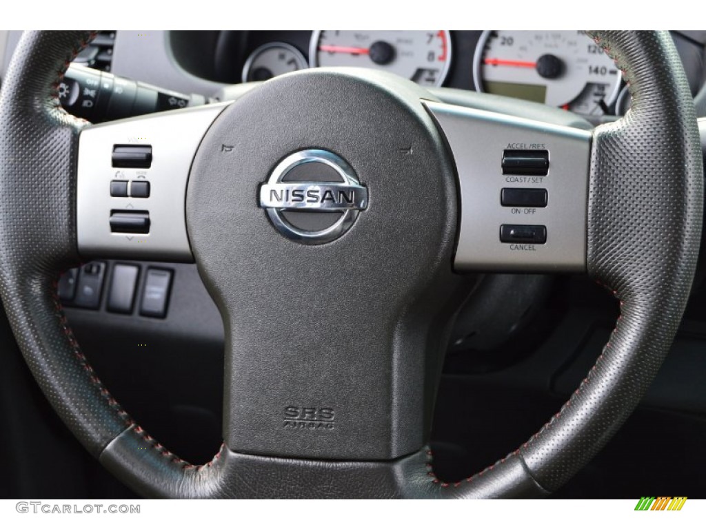 2012 Nissan Frontier Pro-4X Crew Cab 4x4 Steering Wheel Photos