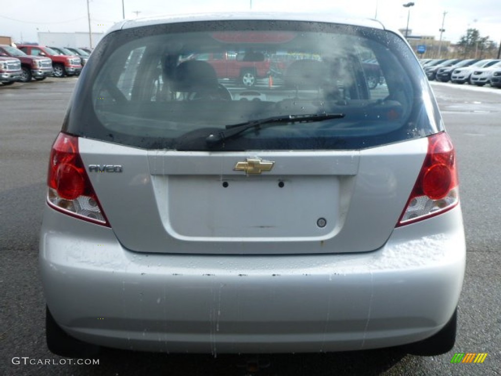 2006 Aveo LS Hatchback - Cosmic Silver / Charcoal photo #3