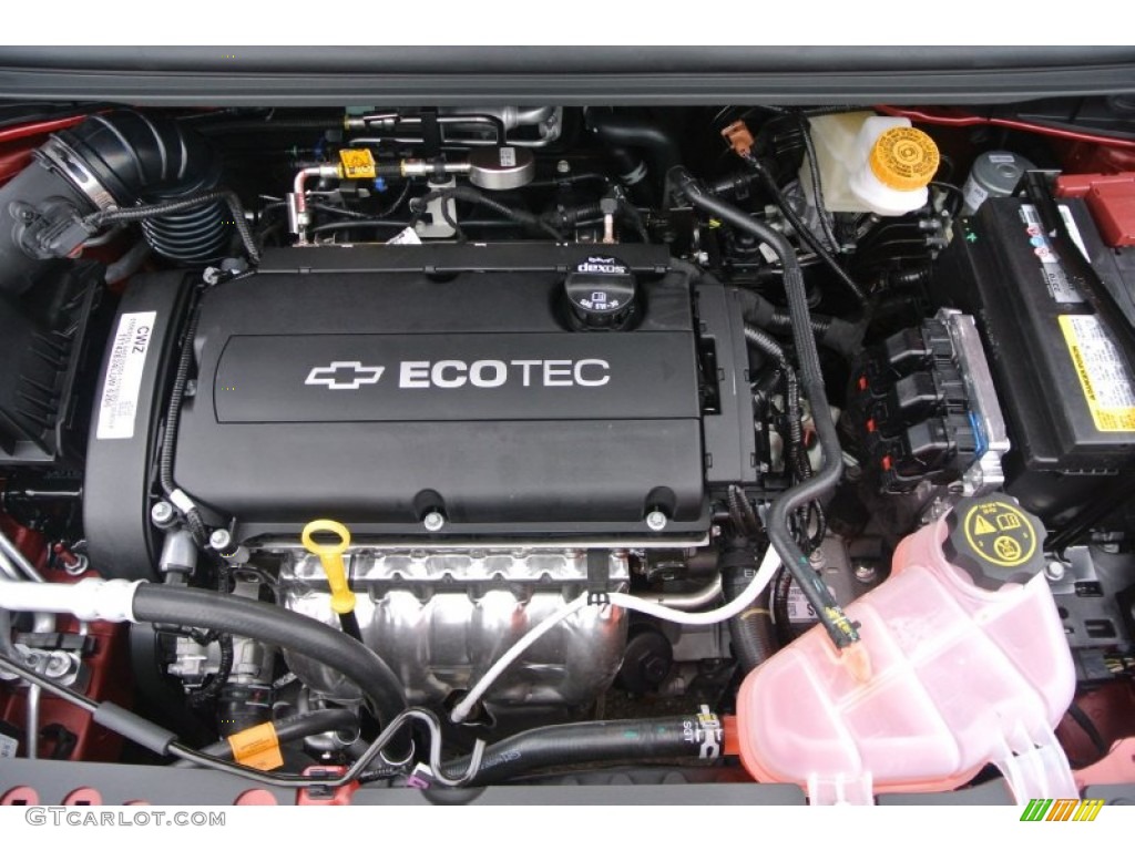 2015 Chevrolet Sonic LT Sedan 1.8 Liter DOHC 16-Valve VVT ECOTEC 4 Cylinder Engine Photo #100448264