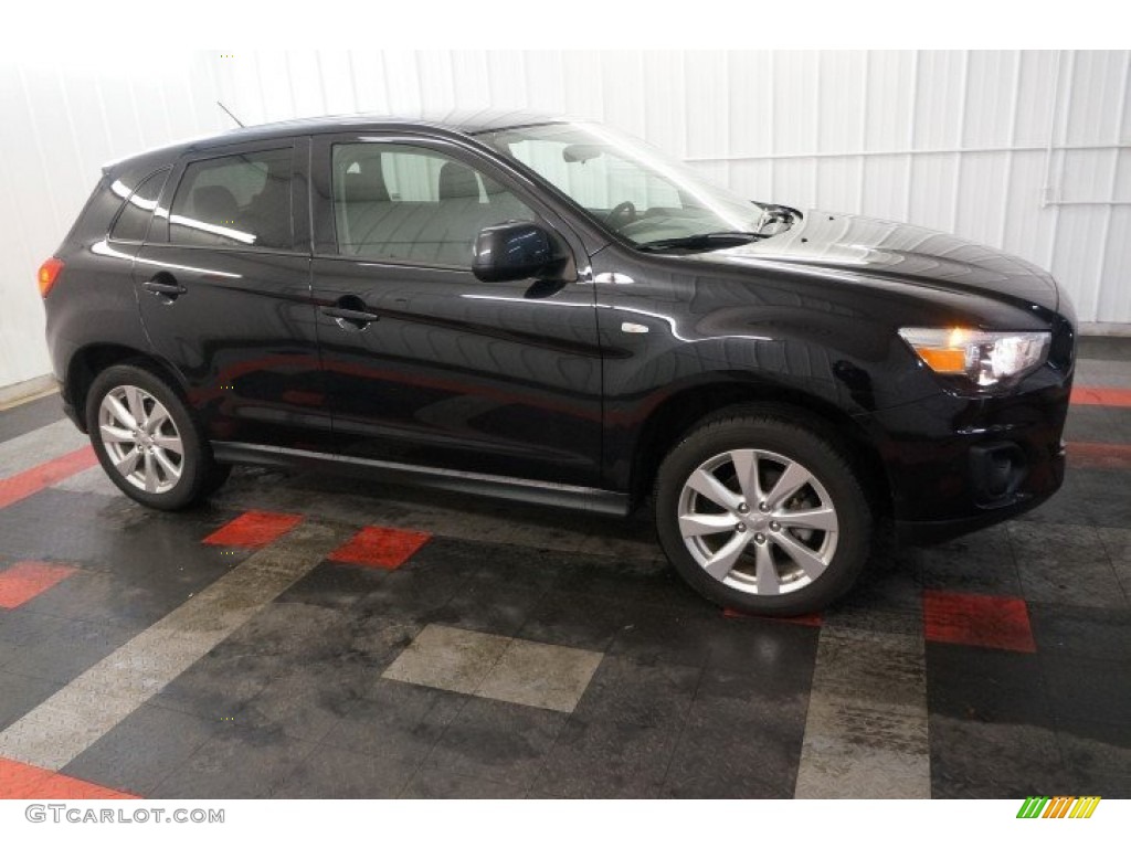 Labrador Black Pearl 2013 Mitsubishi Outlander Sport ES Exterior Photo #100449926