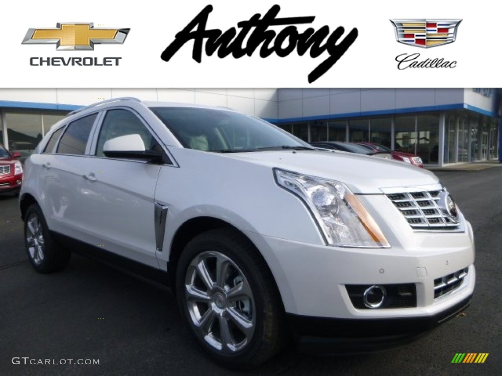 2015 SRX Premium AWD - Platinum Ice Tricoat / Shale/Brownstone photo #1