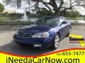 Monterey Blue Pearl 2001 Acura CL 3.2 Type S