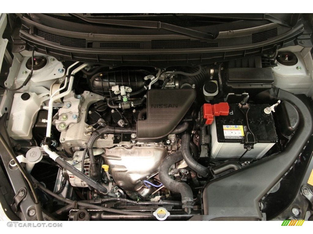 2011 Rogue SV AWD - Frosted Steel Metallic / Gray photo #17