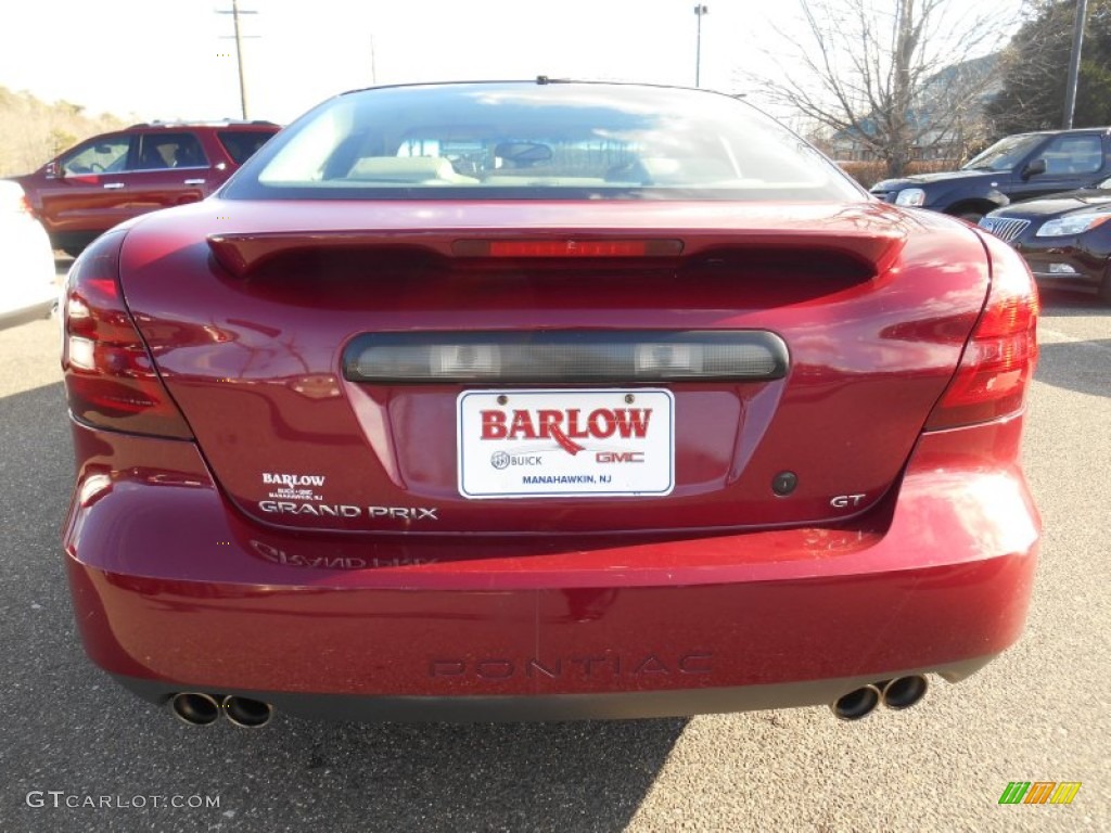 2004 Grand Prix GT Sedan - Sport Red Metallic / Dark Pewter photo #3