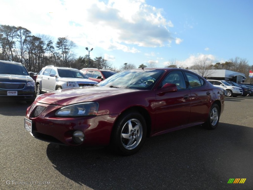 2004 Grand Prix GT Sedan - Sport Red Metallic / Dark Pewter photo #4