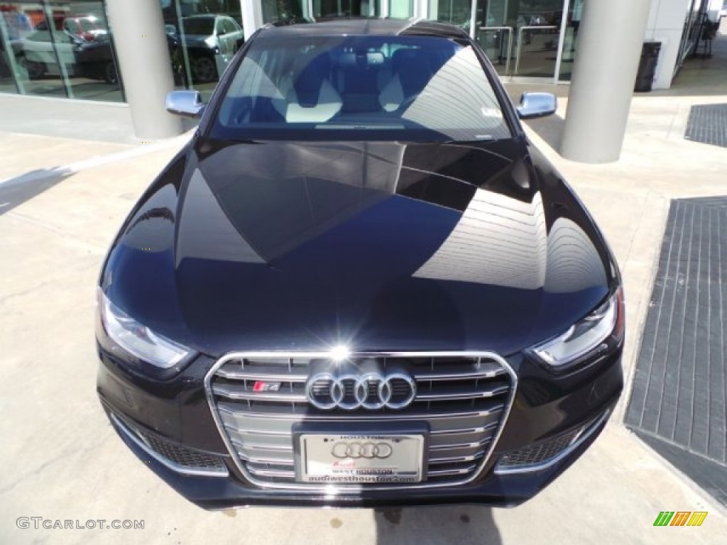 2014 S4 Prestige 3.0 TFSI quattro - Brilliant Black / Black photo #2