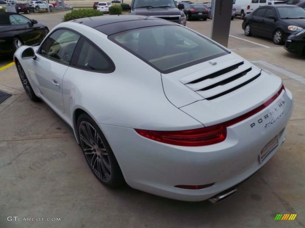 White 2015 Porsche 911 Carrera 4 Coupe Exterior Photo #100457047