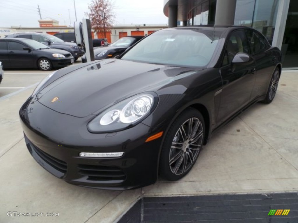 Carbon Grey Metallic 2015 Porsche Panamera S Exterior Photo #100458119