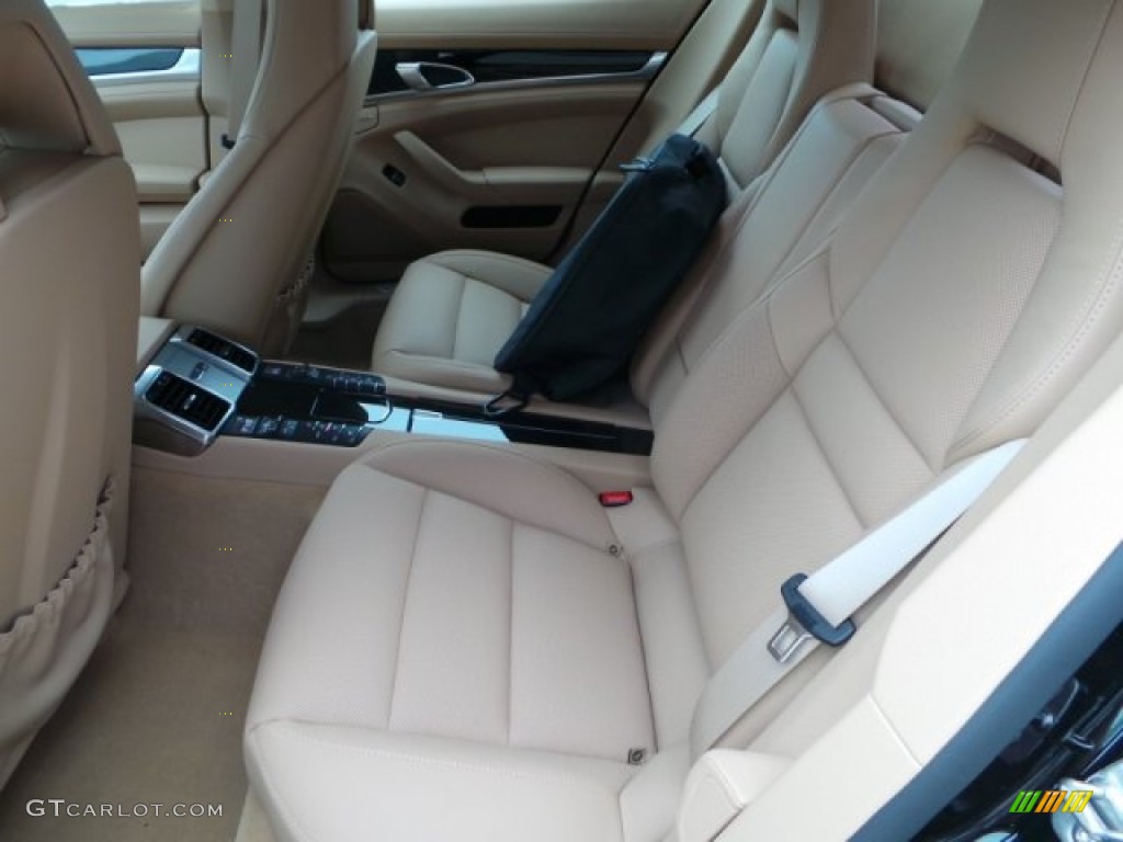 Luxor Beige Interior 2015 Porsche Panamera S E-Hybrid Photo #100458647