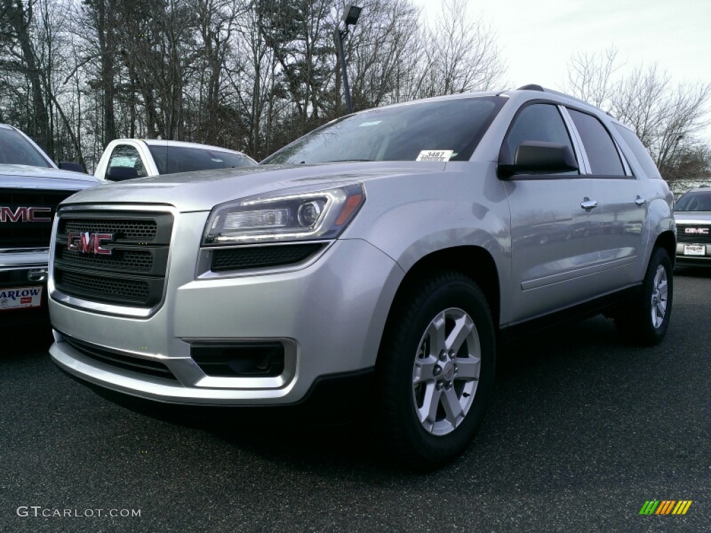 2015 Acadia SLE - Quicksilver Metallic / Ebony photo #1