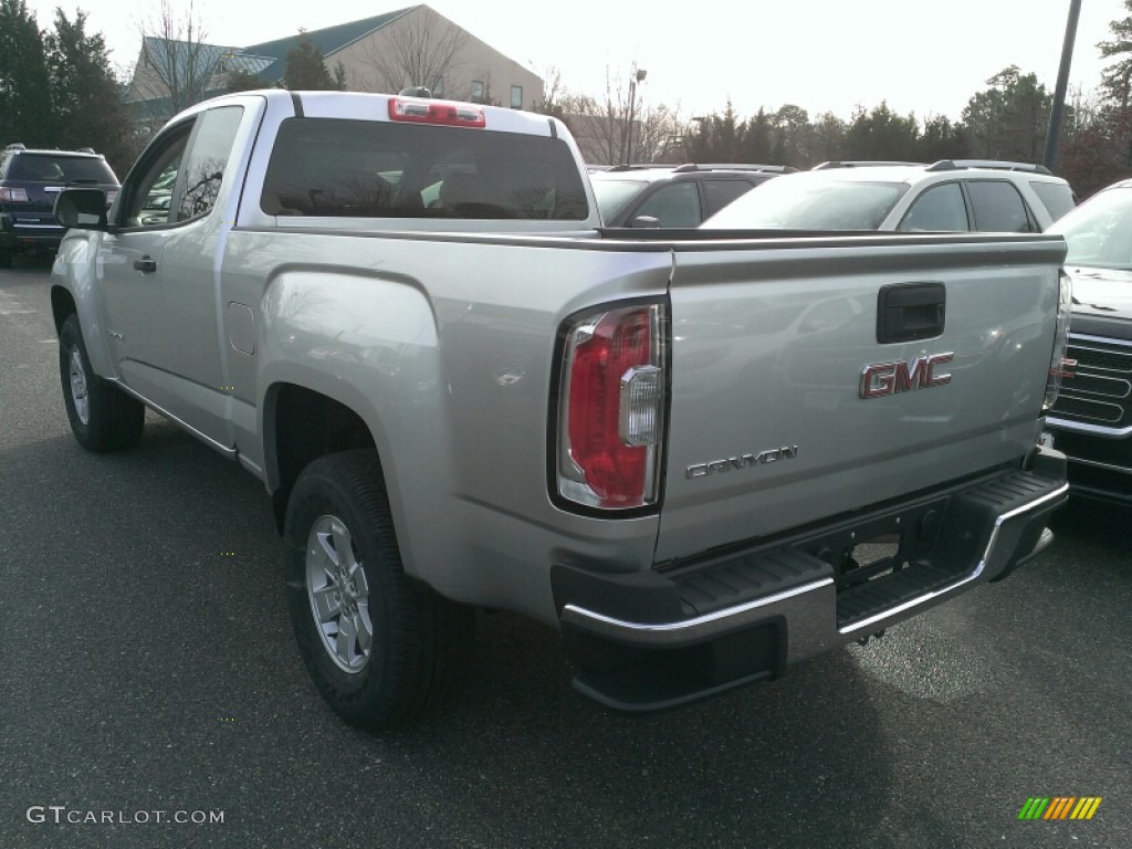 Quicksilver Metallic 2015 GMC Canyon Extended Cab Exterior Photo #100460317