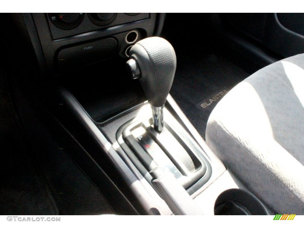 2005 Elantra GLS Sedan - Tidal Wave Blue / Gray photo #19