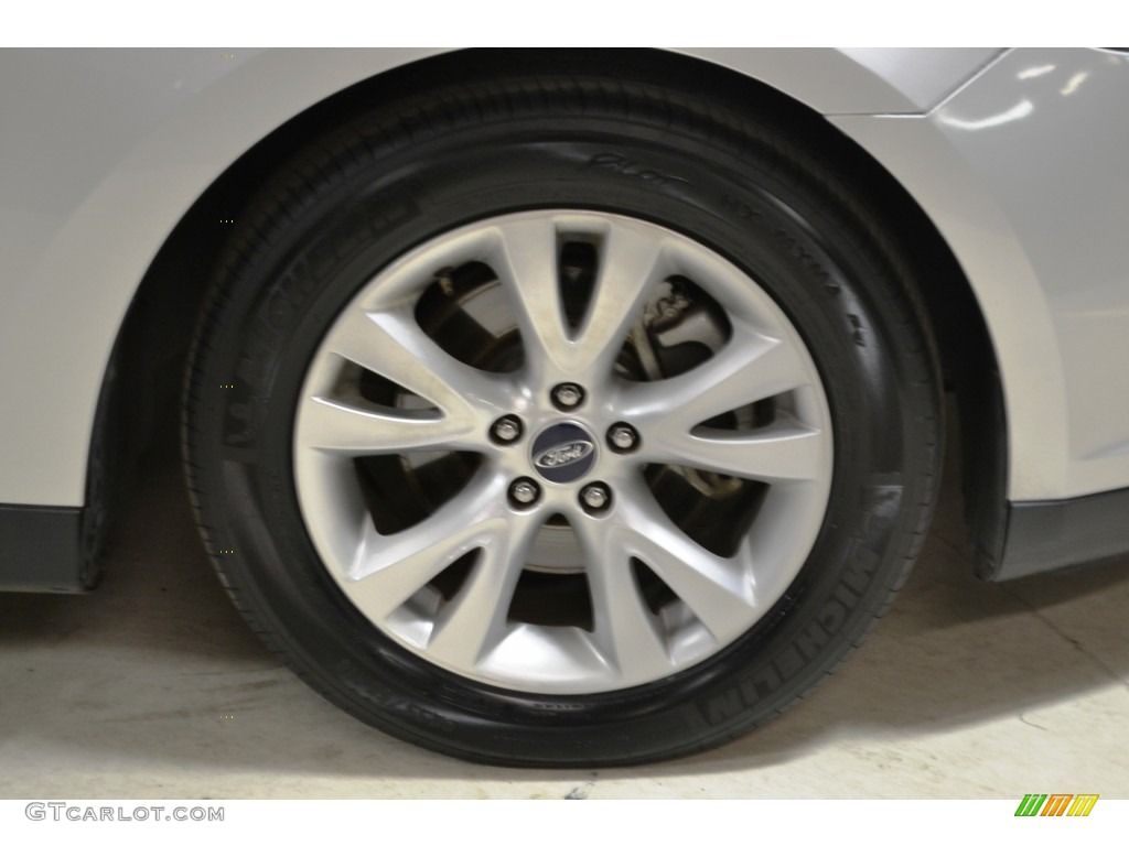 2012 Taurus SEL - Ingot Silver / Charcoal Black photo #3