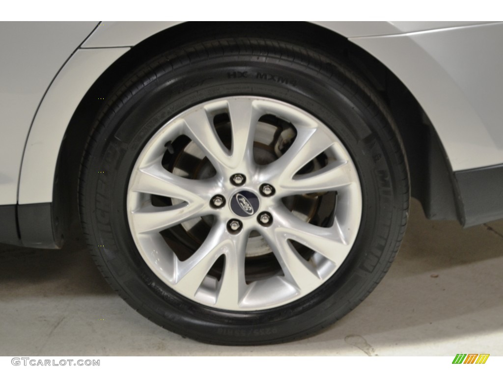 2012 Taurus SEL - Ingot Silver / Charcoal Black photo #8