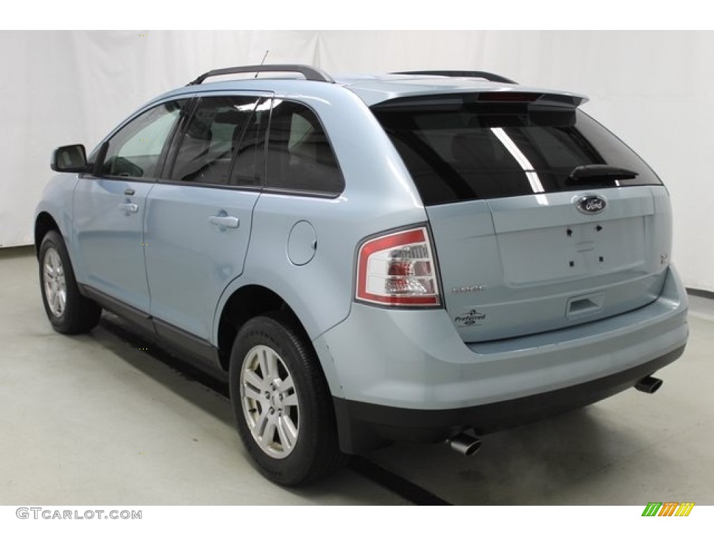Light Ice Blue Metallic 2008 Ford Edge SEL AWD Exterior Photo #100462211