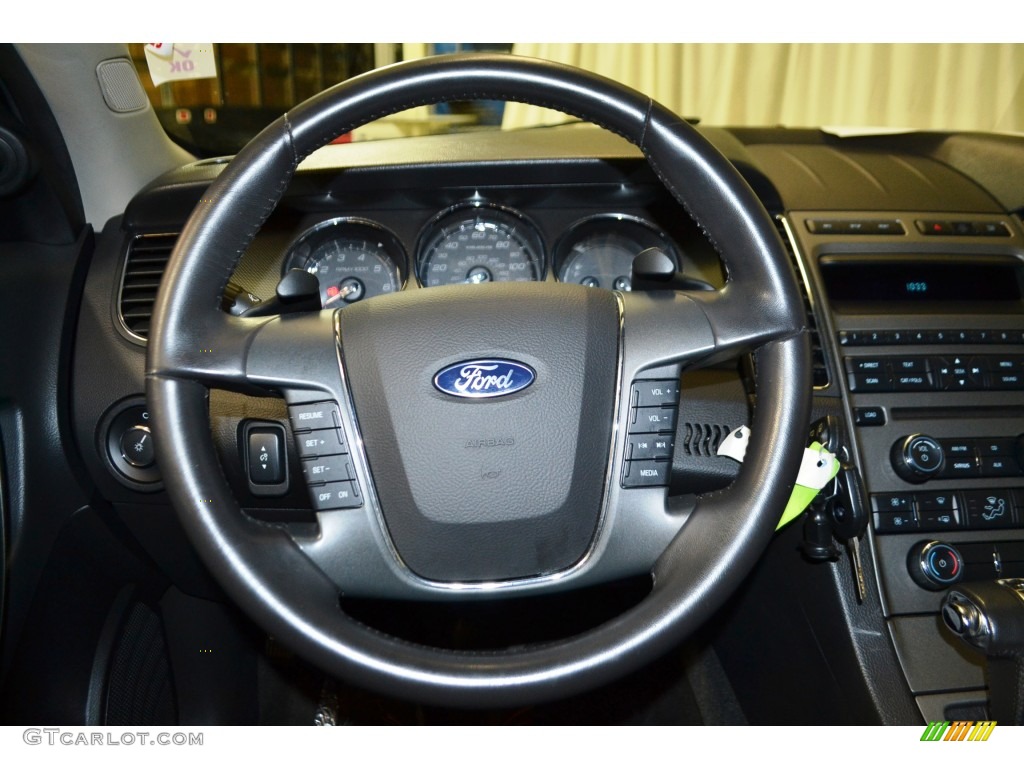 2012 Taurus SEL - Ingot Silver / Charcoal Black photo #25