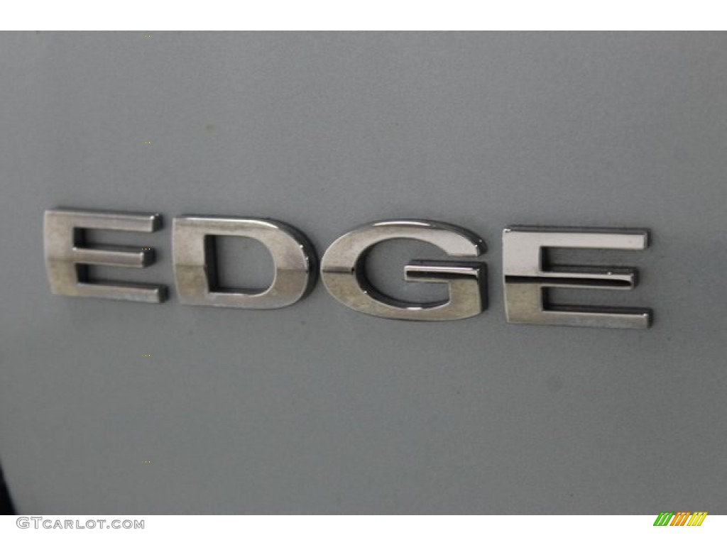 2008 Edge SEL AWD - Light Ice Blue Metallic / Camel photo #7
