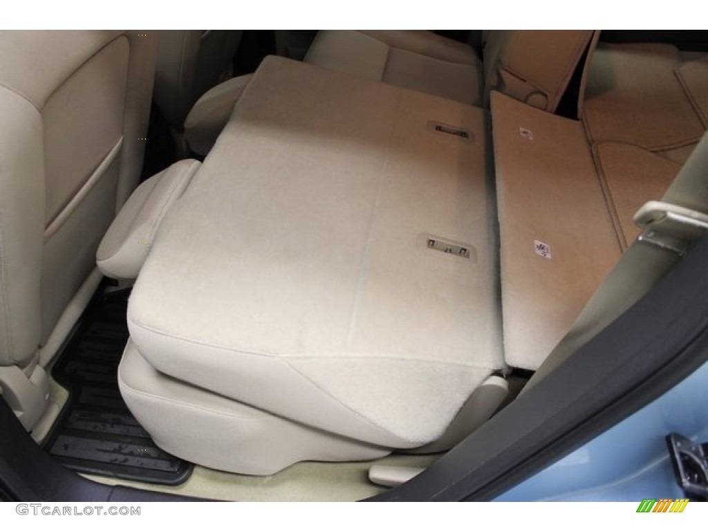 2008 Edge SEL AWD - Light Ice Blue Metallic / Camel photo #15