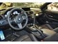 Black 2015 BMW M4 Coupe Interior Color