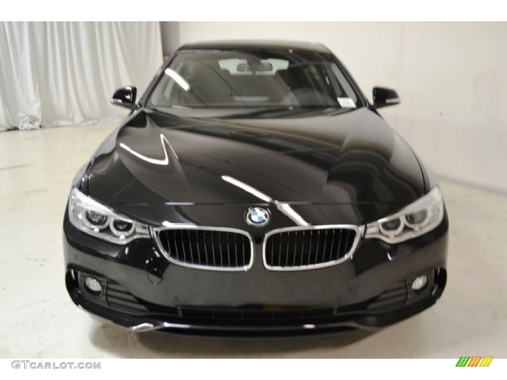 2015 4 Series 428i Gran Coupe - Jet Black / Black photo #4