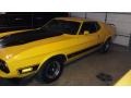 1973 Medium Bright Yellow Ford Mustang Mach 1 Fastback #100465884
