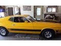 1973 Medium Bright Yellow Ford Mustang Mach 1 Fastback  photo #2