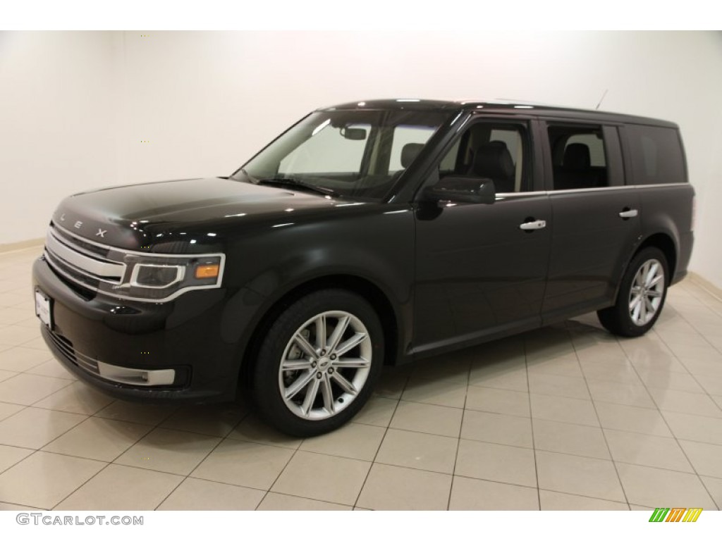 Tuxedo Black 2014 Ford Flex Limited AWD Exterior Photo #100466928