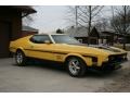 Grabber Yellow 1971 Ford Mustang Mach 1 Exterior
