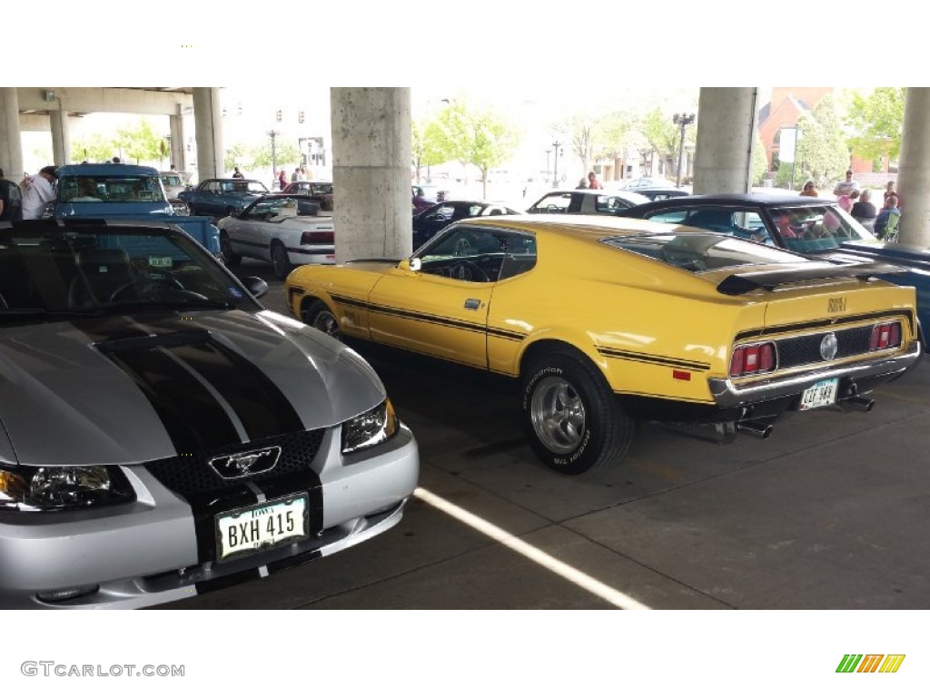 1971 Mustang Mach 1 - Grabber Yellow / Black photo #13