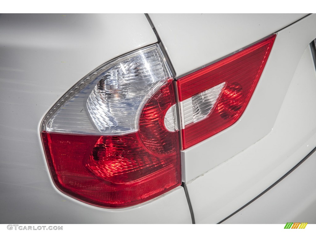 2006 X3 3.0i - Alpine White / Sand Beige photo #28