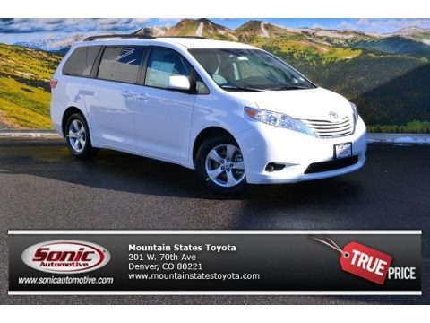 2015 Toyota Sienna LE Data, Info and Specs