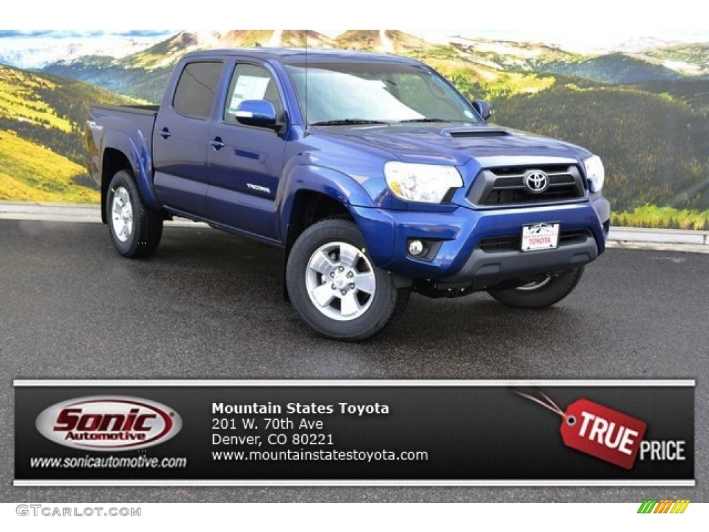 Blue Ribbon Metallic Toyota Tacoma