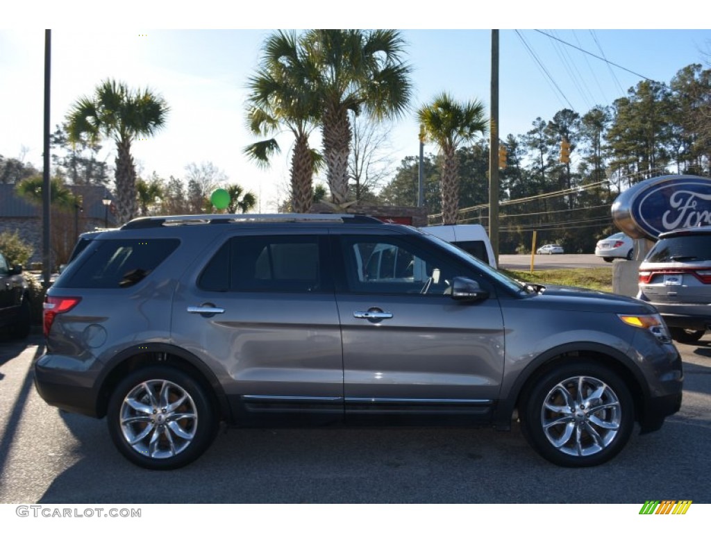 2013 Explorer Limited - Sterling Gray Metallic / Medium Light Stone photo #2