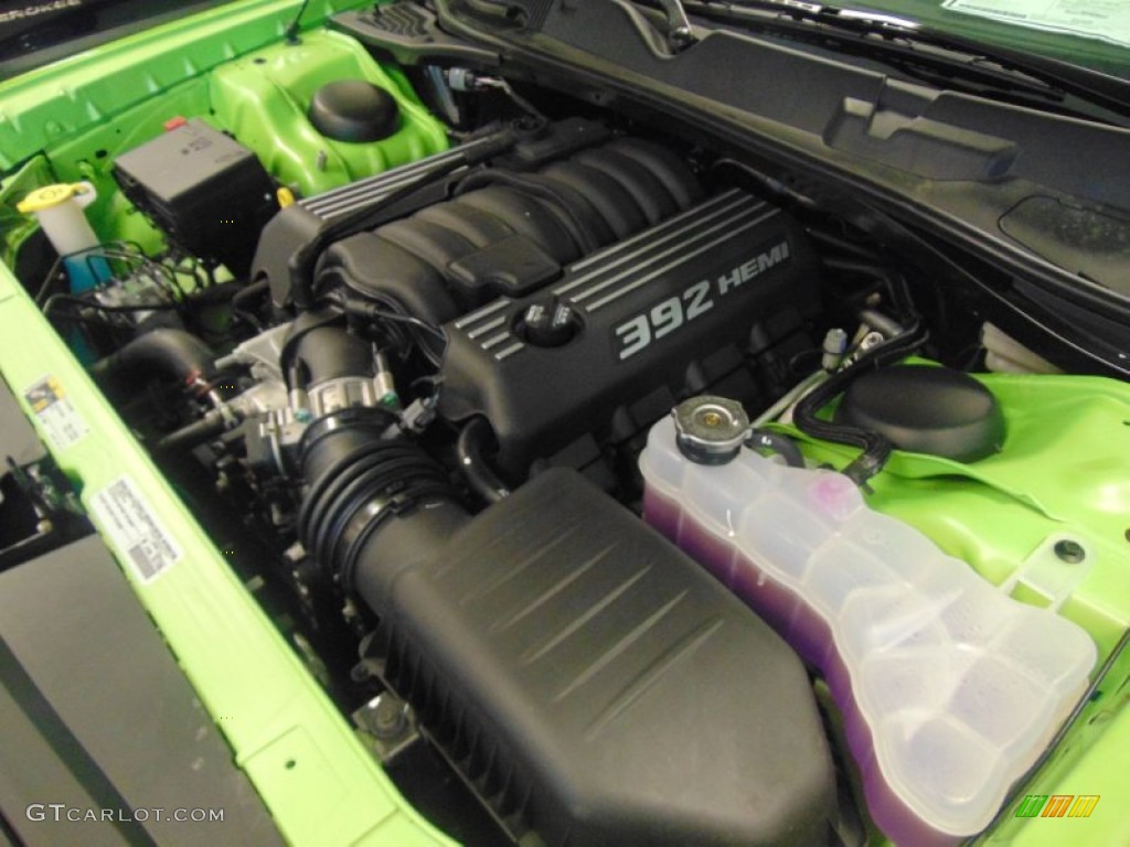 2015 Dodge Challenger SRT 392 6.4 Liter SRT HEMI OHV 16-Valve VVT V8 Engine Photo #100471233