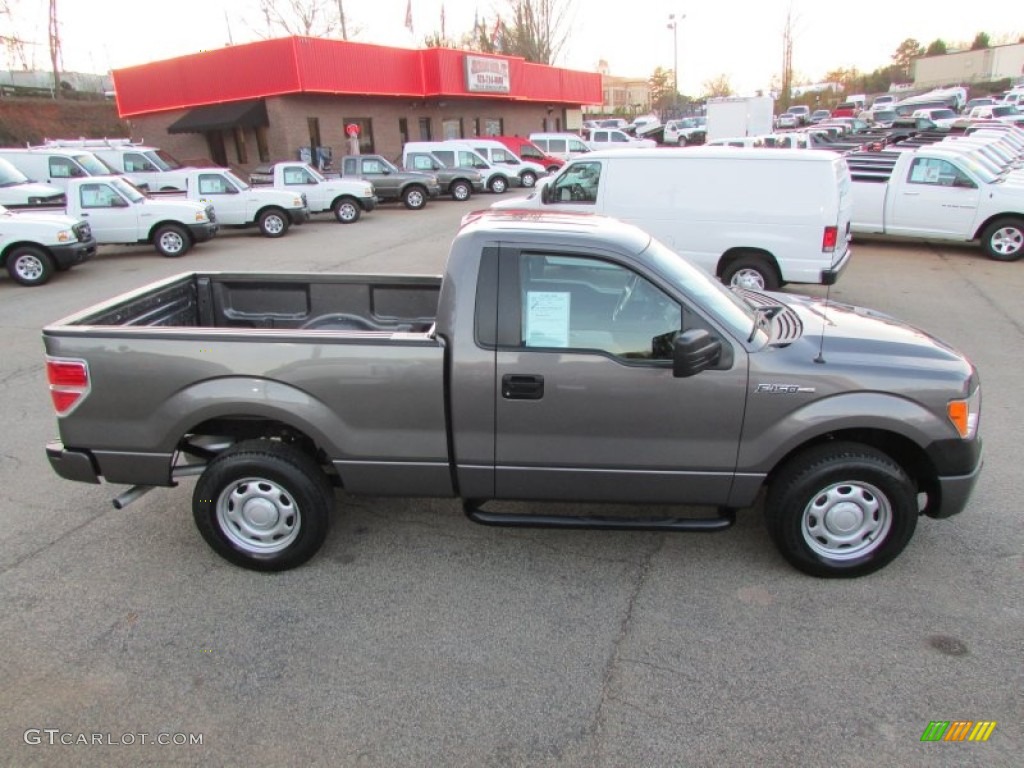 2012 F150 XL Regular Cab - Sterling Gray Metallic / Steel Gray photo #6