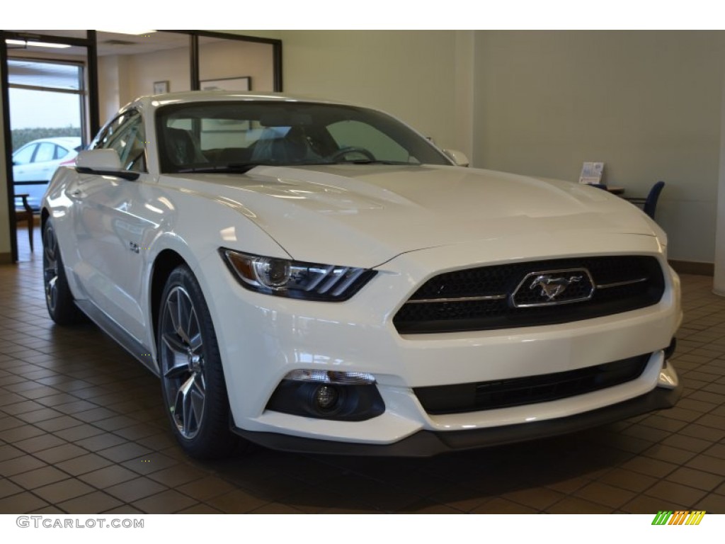 50th Anniversary Wimbledon White Ford Mustang