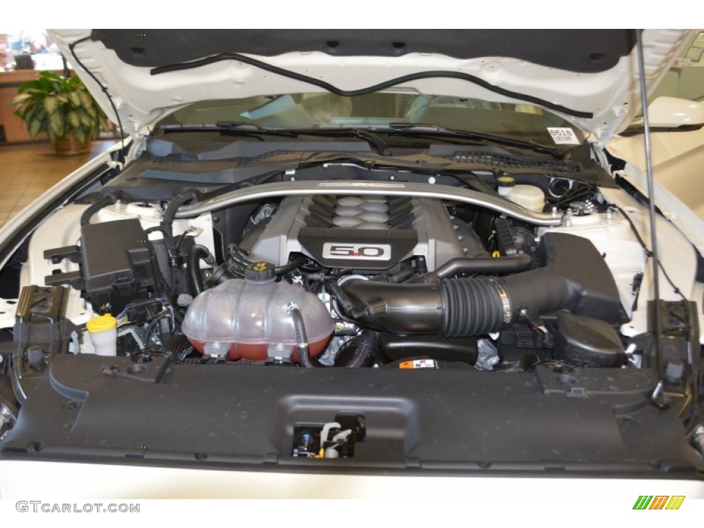 2015 Ford Mustang 50th Anniversary GT Coupe 5.0 Liter DOHC 32-Valve Ti-VCT V8 Engine Photo #100471942
