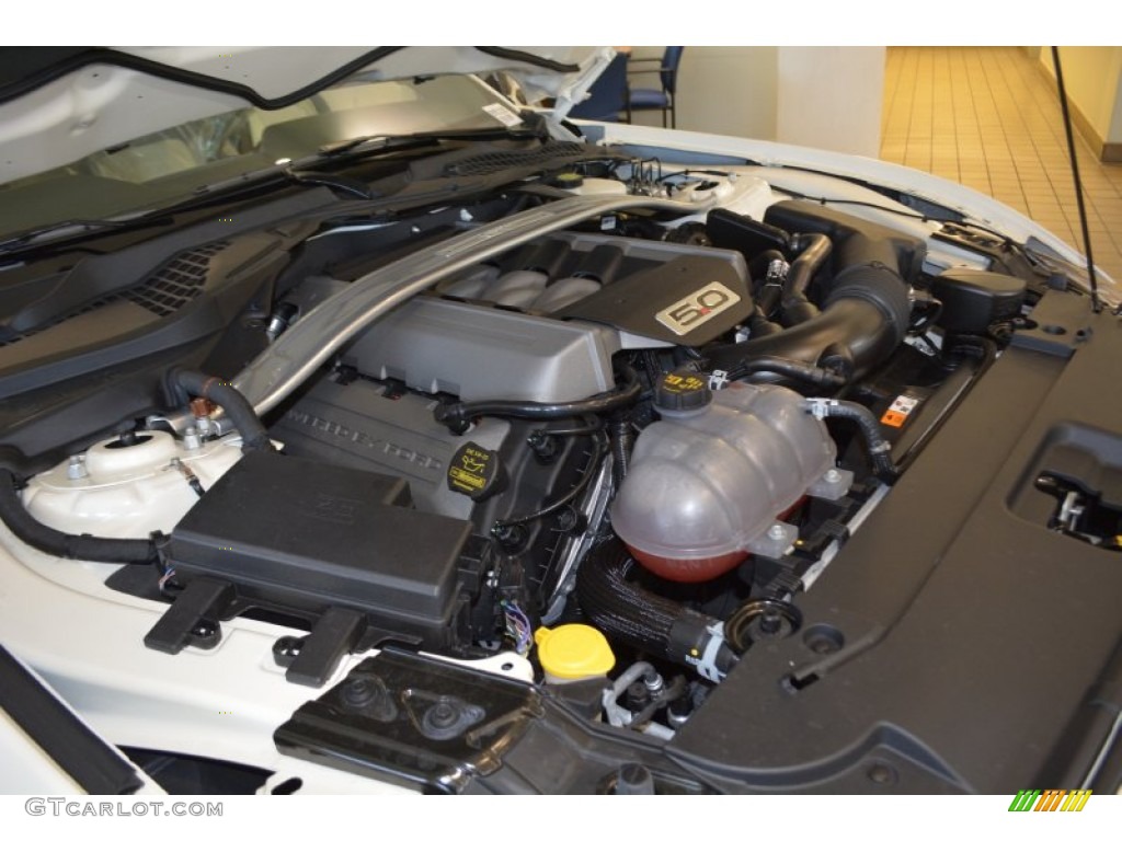 2015 Ford Mustang 50th Anniversary GT Coupe 5.0 Liter DOHC 32-Valve Ti-VCT V8 Engine Photo #100471968