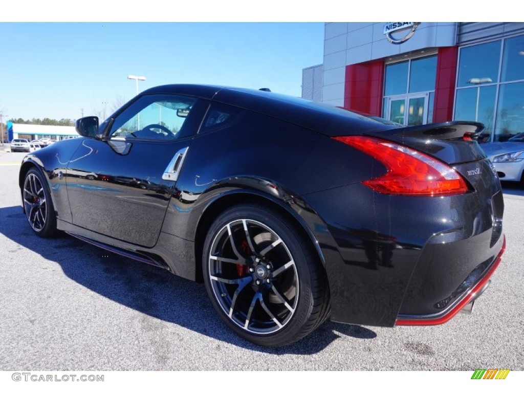 Magnetic Black 2015 Nissan 370Z NISMO Tech Coupe Exterior Photo #100473150
