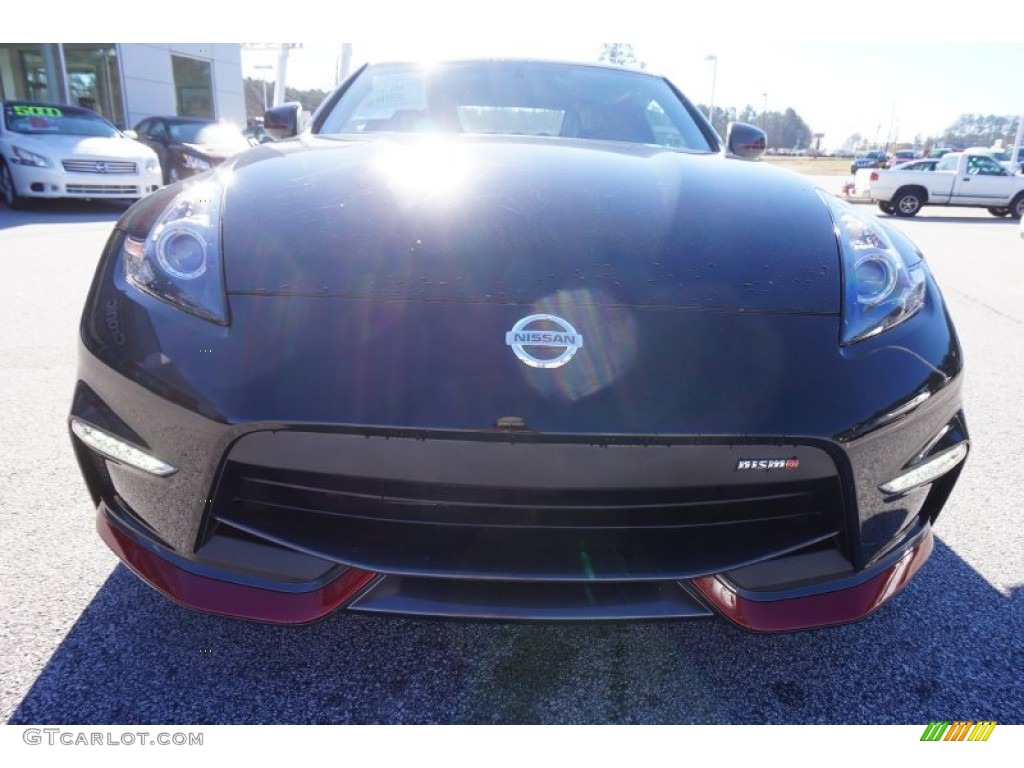 Magnetic Black 2015 Nissan 370Z NISMO Tech Coupe Exterior Photo #100473264
