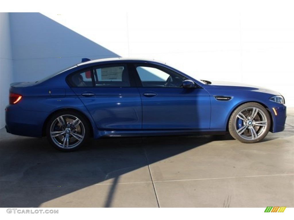 2015 M5 Sedan - Monte Carlo Blue Metallic / Black photo #2