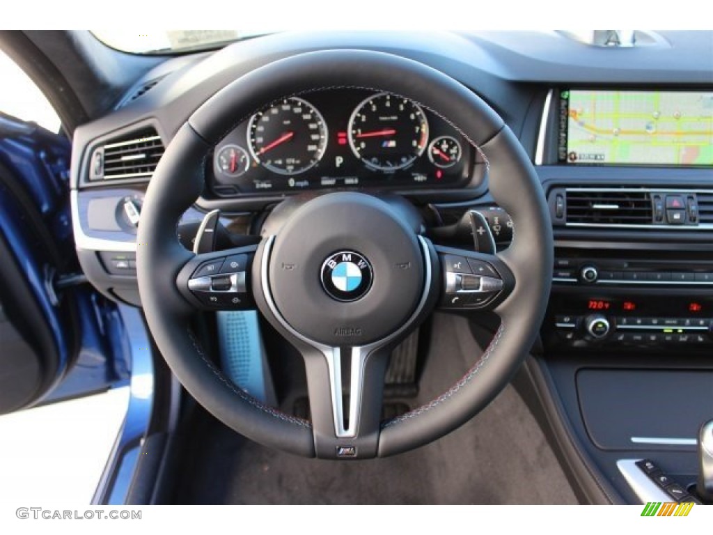 2015 M5 Sedan - Monte Carlo Blue Metallic / Black photo #9