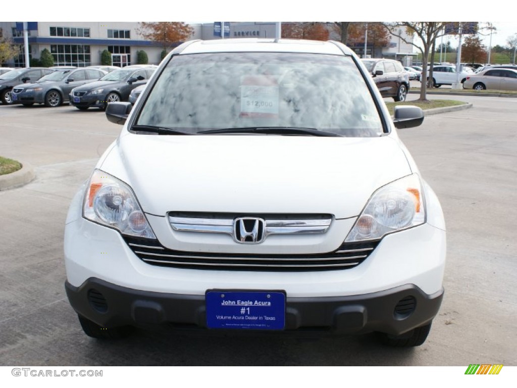 2007 CR-V EX - Taffeta White / Gray photo #3
