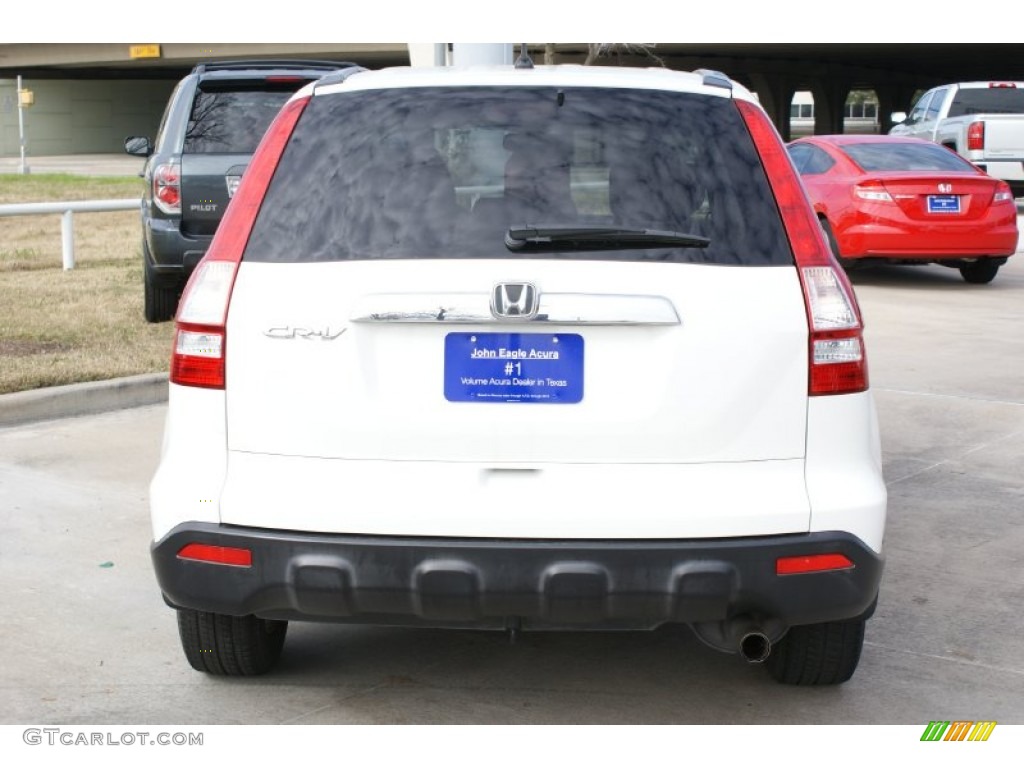 2007 CR-V EX - Taffeta White / Gray photo #7