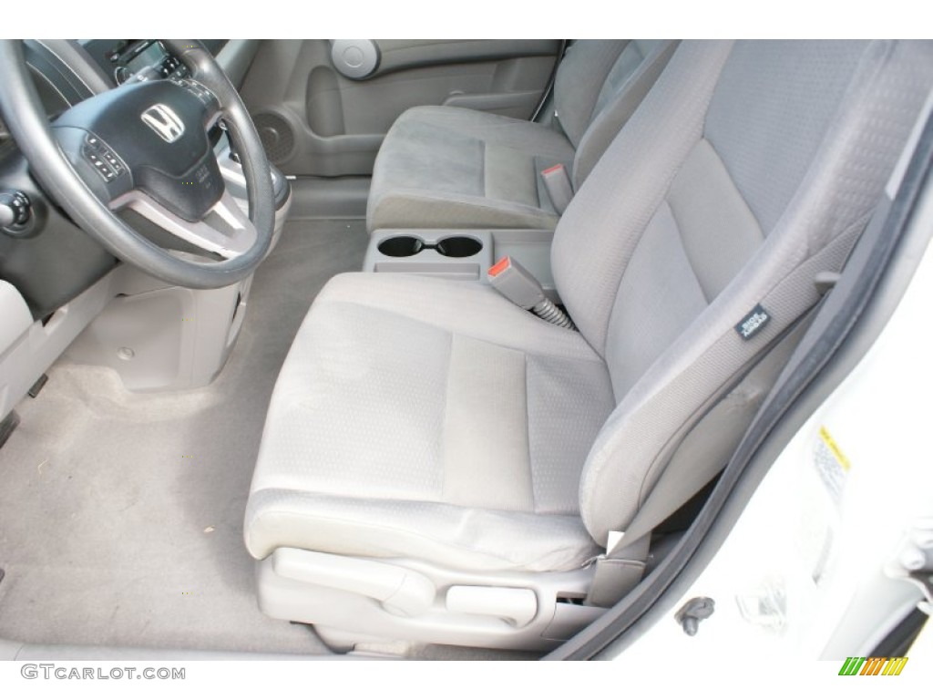 2007 CR-V EX - Taffeta White / Gray photo #12