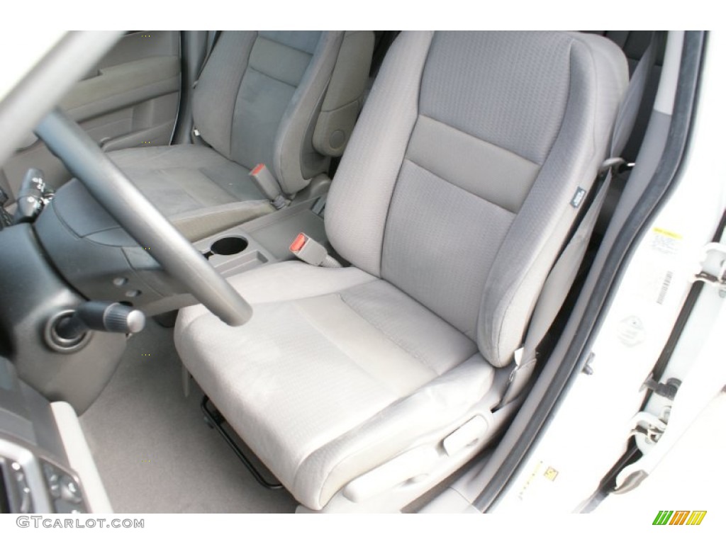2007 CR-V EX - Taffeta White / Gray photo #13