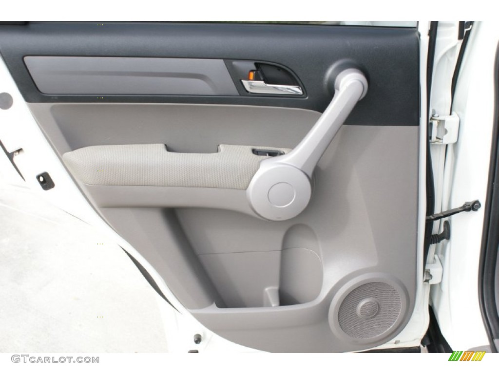 2007 CR-V EX - Taffeta White / Gray photo #14