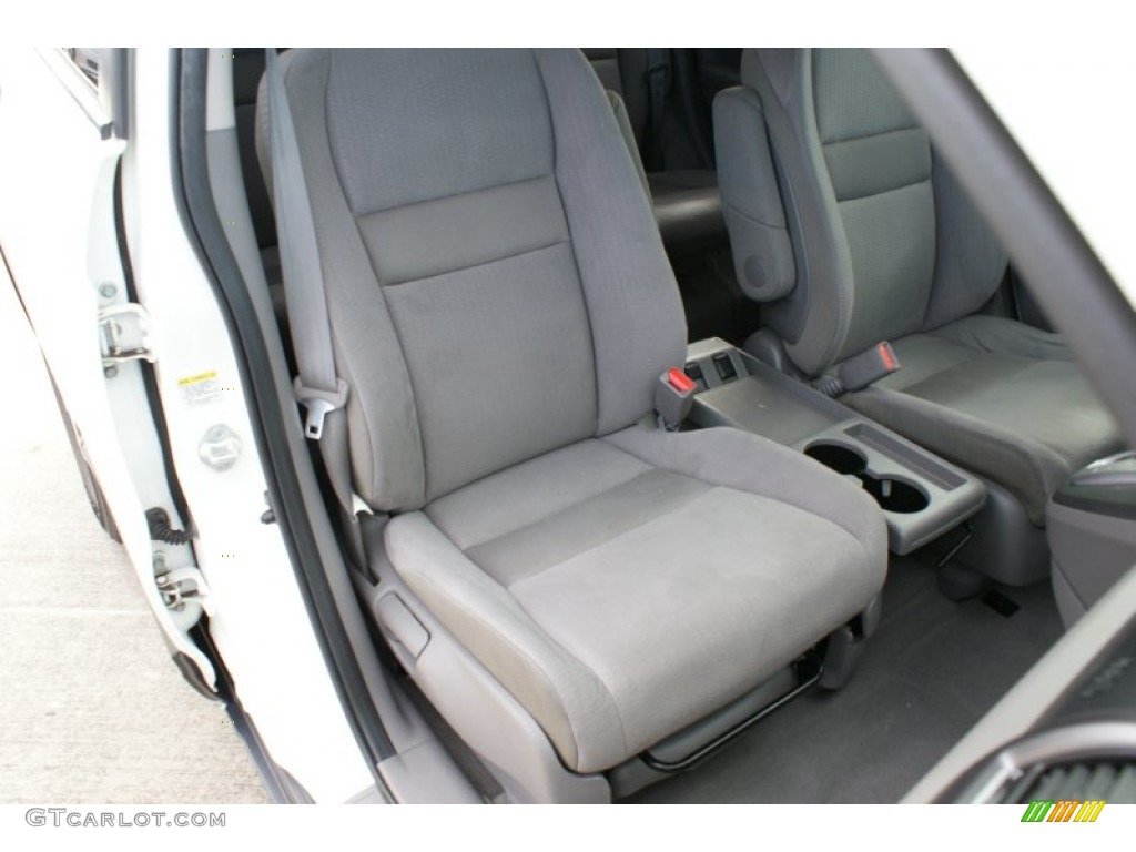 2007 CR-V EX - Taffeta White / Gray photo #23